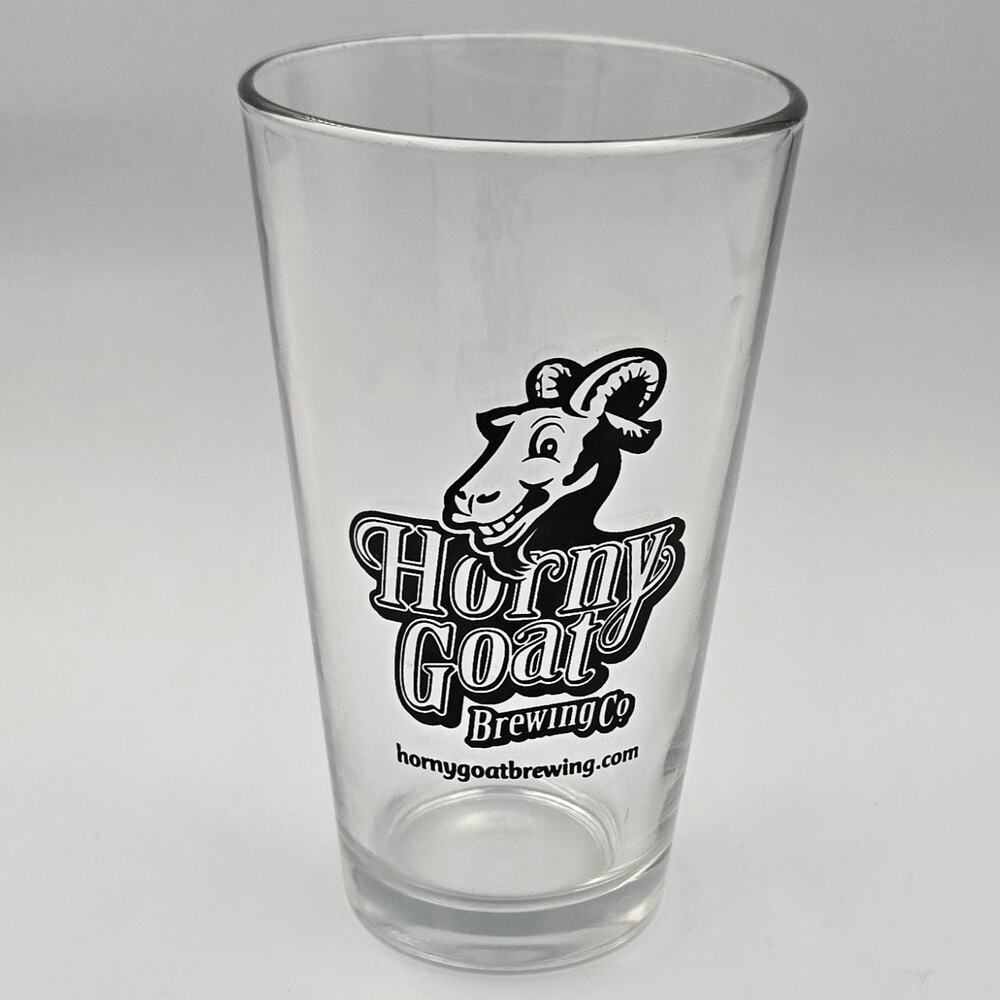 Horny Goat Brewing Co 16 oz Beer Glass Tumbler